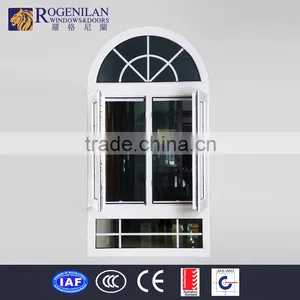 ROGENILAN 70 Series Best Glass Aluminium Window Grill Design thumbnail-5