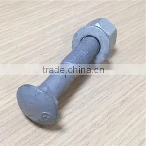 Carriage Bolts Din 603 HDG Color thumbnail-2