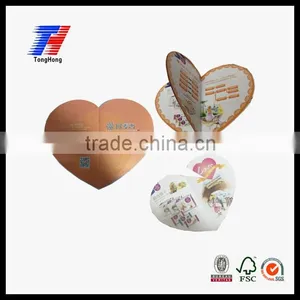 Customized Book /cataloge /photo Album/ Photography /magazine Printing Heart Shape Wholesale thumbnail-1