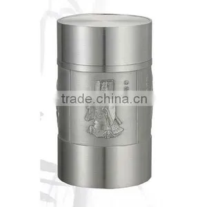 Pure Tin Tea Caddy thumbnail-1