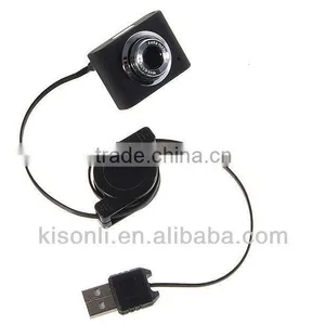 High Quality Mini 8.0MP USB Webcam For PC Laptop Retractable USB 2.0 Web Camera for Computer thumbnail-2