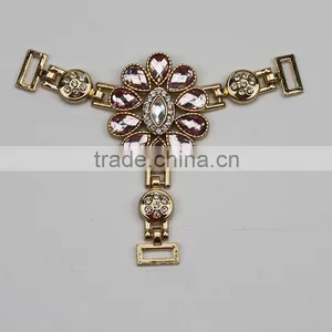 Fashion Peacock Sandal Clip Crystal for Lady thumbnail-3