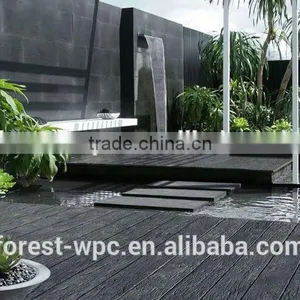 High Performance Plastic Outdoor Deck Flooring Wpc Deck Garden Tile Plastic Wooden Flooring thumbnail-1