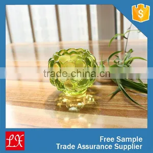 Colorful Valentine Candlelight Dinner Small Glass Candle Holer thumbnail-1