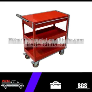 Workshop Mobile Garage Metal Tool Trolley With High Quality(KBL-T25)(ODM/OEM) thumbnail-3
