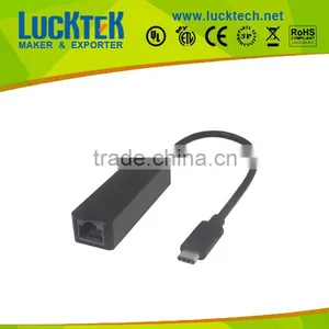 USB3.1 Type C to RJ45 Ethernet Adapter Cable, New! thumbnail-1