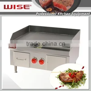 WISE 24" Commercial Stainless Steel Electric Griddle for Restaurant thumbnail-1
