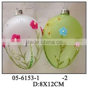 (05-6153)beautiful Glass Eggs Decorations for Easter Gift thumbnail-1