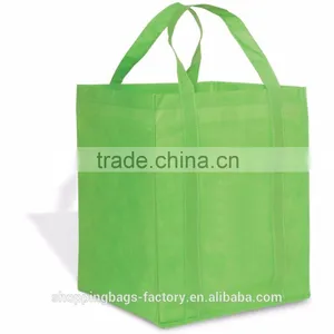 2016 Latest Promotional Non Woven Custom Handle Grocery Tote Bag For Shopping thumbnail-4