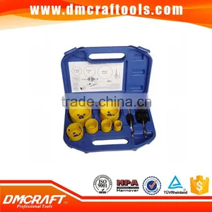 9 PCS BI-METAL Hole Saw Set, Core Drill Bits thumbnail-1