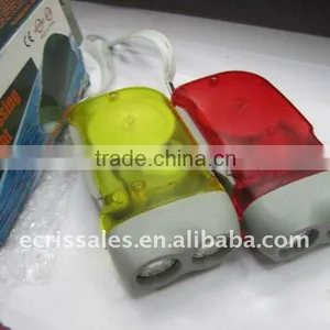 2 LED Hand Pressing Flashlight thumbnail-1