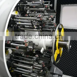 The Life of High Speed Long Automotive Air-conditioning Pipe Horizontal Braiding Machine thumbnail-4