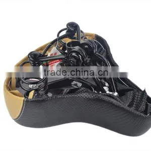 Hot Sale New Arrivel High Quality Wholesale Price Comfortable Leather Bicycle Saddles Bicycle Parts thumbnail-2