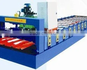 Single Layer 900 Color Steel Roll Forming Machine Color Steel Roll Forming Machine for Wall and Roof Panel thumbnail-5