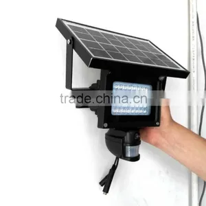 PIR Camera Covert in Lamp HD 720P White Light and Motion Detection Wholesale Solar LED Lamp Camera DVR thumbnail-1