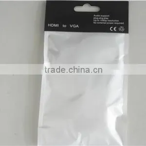 White Color Micro HDMID Male to VGA Female Cable Adapter Top Quality thumbnail-2