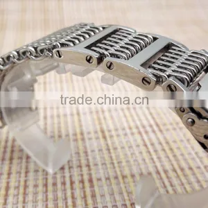 Stainless Steel Material Mesh Watch Bands thumbnail-1