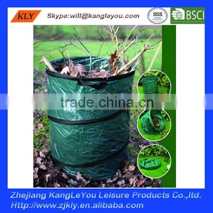 Pop up PE Garden Trash Bin thumbnail-1