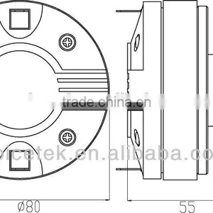 TSCT-2501 1K-20K Hz Unique Products From China 25Watt/50Watt Speaker Driver Unit thumbnail-3