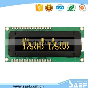 2.26 Inch Flexible Oled Displays Oled Light Panel Yellow Color RS 16X2 thumbnail-1