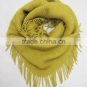 2014 Wholesale Knitted Loop Fashion Acrylic Infinity Scarf thumbnail-1