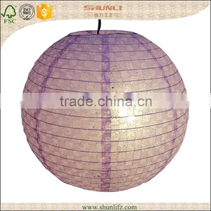 Eco-friendly and Cheapest Price Muti-colorful Plastic Hanging Paper Lantern thumbnail-5