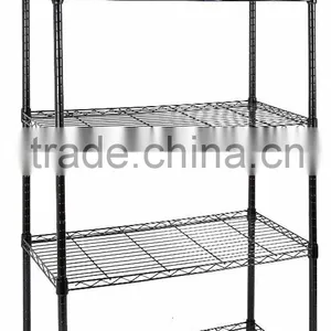 RH-HZM53-12020 Five Layers Metal Wire Shelf Wire Shelving Rack 1200*530*2000mm Commodity Shelf Wire Mesh Rack thumbnail-1
