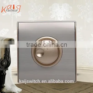 Brushed Steel Light or Fan Dimmer Switches thumbnail-3