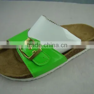 2013 Ladies Fashion Beach Slipper With Cork+EVA thumbnail-1