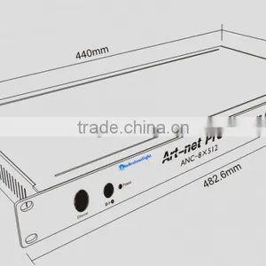 American DJ RGB DMX LED Lighting Controller DMX512 ArtNet Controller DMX Address Writer for DMX Rgb Led Lights thumbnail-2