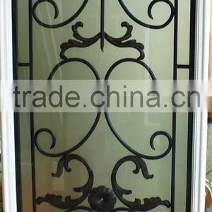 2014 HOT SALE! Wrought Iron Glass With Frame for Windows and Doors thumbnail-1
