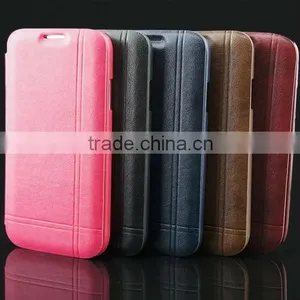 Top Quality Flip Leather Case for Samsung Galaxy S4 I9500 thumbnail-1