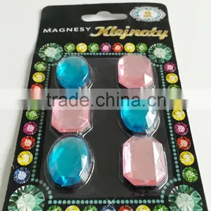 Wholesale High Quality Fridge Magnet Glass Set Promotional Custom Magnet Glass Gifts thumbnail-5