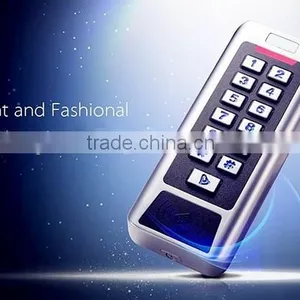 IP68 Waterproof Access Control System With Metal Rfid Keypad Reader thumbnail-3