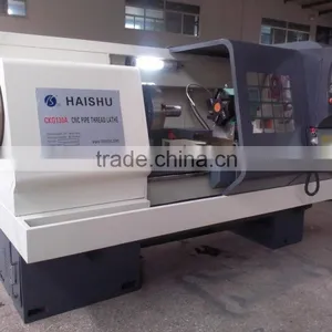 Stainless Steel Tube Polishing Machine CKG130A CNC Oil Country Pipe Threading Lathe thumbnail-1