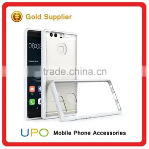 [UPO] 2016 Newest Hybrid Acrylic PC Hard Plastic High Quality Soft Tpu Mobile Phone Case for Huawei P9 thumbnail-1