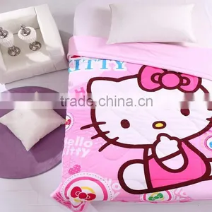 2015 High Quality Summer Thin Quilted Cartoon Quilt Cover,children Quilt thumbnail-1