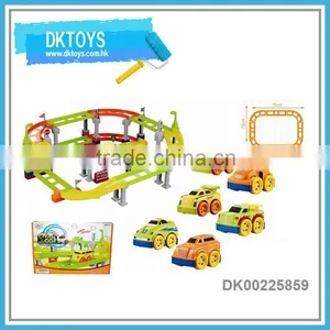 Hot Sale New Item Battery Operated Railway Car Set 2 Cars Fun Kid Toys thumbnail-1
