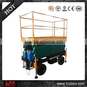 300kg Lift Height 7m Hydraulic Lift Platform Truck thumbnail-1