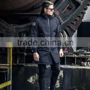 Classic Knee Length Warm Winter Overcoat Long Mens Coat thumbnail-3