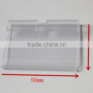 Supermarket Acrylic Price Tag Display Plastic Price Holder thumbnail-2