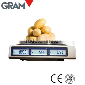 2016 Hot Sales 40 Product Memory Commercial Weighing Scale thumbnail-3