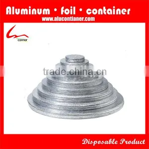 12" Round Silver Foil Cake Board thumbnail-6