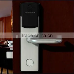 Ultra Low Power Consumption and Waterproof RFID Hotel Door Lock With Multi Language K-3000C3B thumbnail-1
