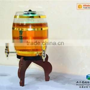 Crystal Cask Cannon Three Wine Faucets Cold Beer Dispenser thumbnail-5