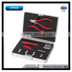 19Pcs Us General Tin Box Tools ,Gift Tool,Ratchet Tool Set thumbnail-1
