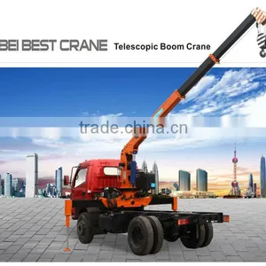 20 Ton Truck Mounted Crane SQ20S5 500 Kn.m at 2.5 m Crane Truck High Quality on Sale thumbnail-5