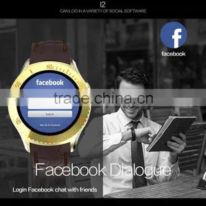 Weather GPS Wifi Smart Watch MTK 6580 512MB+4GB ROM Smart Watch thumbnail-5