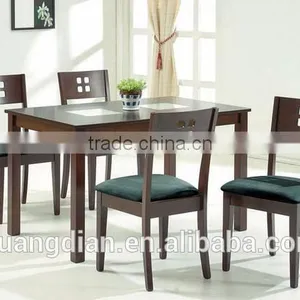 Foshan Shunde Furniture Manufacture Wooden Restaurant Furniture /furniture Set /dining Table and Chair thumbnail-1