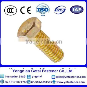 Hot Dip Galvanized Hexagon Bolts DIN 933 DIN 931 thumbnail-5